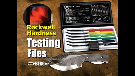 rockwell knife hardness